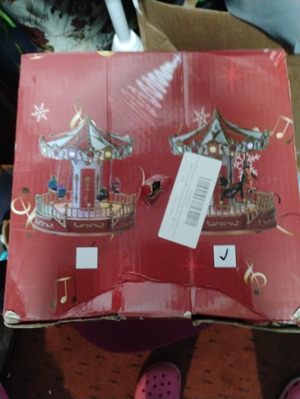 Damage Box New Holiday Carousel